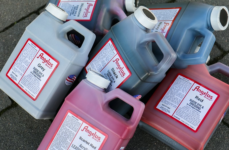 barwnik do butów zamszowych i nubuku angelus suede dye dressing 1-pint