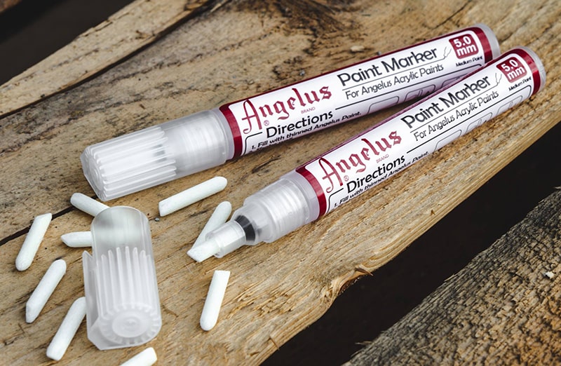 markery na farbę angelus empty paint marker