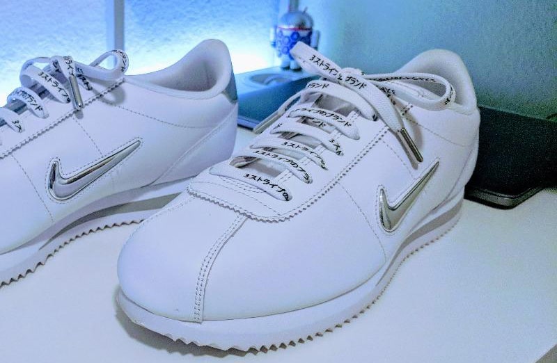 Sznurowadła płaskie białe do butów LACE LAB laces, personalizacja obuwia, custom, malowanie adidasów