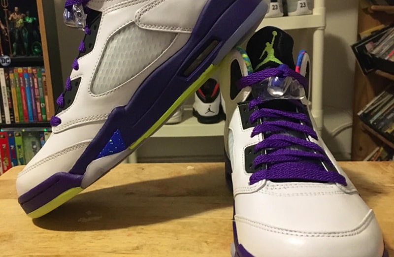 Sznurowadła płaskie fioletowe do butów LACE LAB laces, personalizacja obuwia, custom, malowanie adidasów