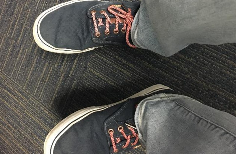 Czerwone odblaskowe okrągłe sznurowadła do butów LACE LAB 3M Reflective laces, personalizacja obuwia, custom, customizacja adidasów