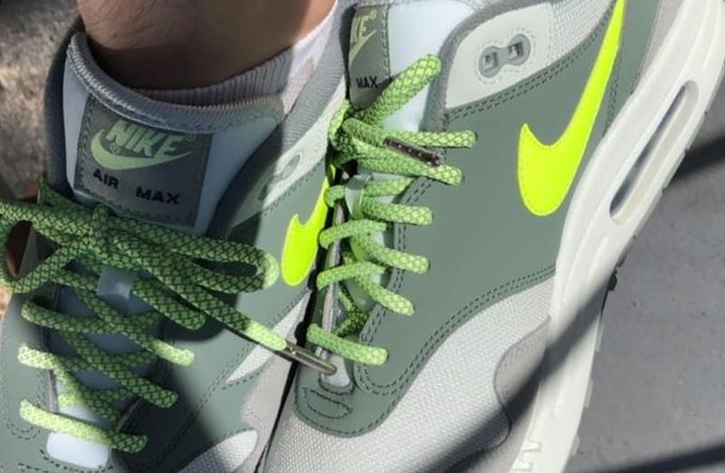 Limonkowe okrągłe sznurowadła odblaskowe do butów LACE LAB 3M Reflective laces, personalizacja obuwia, custom, customizacja adidasów