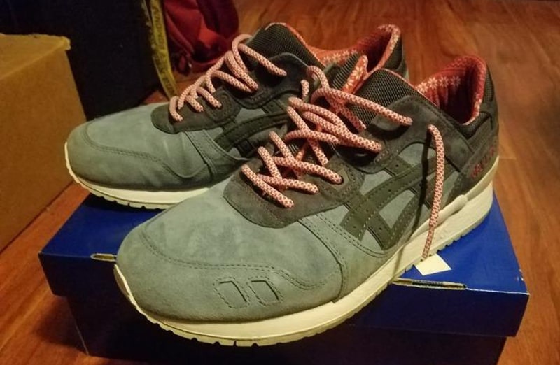 Okrągłe sznurowadła czerwono białe do butów LACE LAB rope, personalizacja obuwia, custom, customizacja adidasów