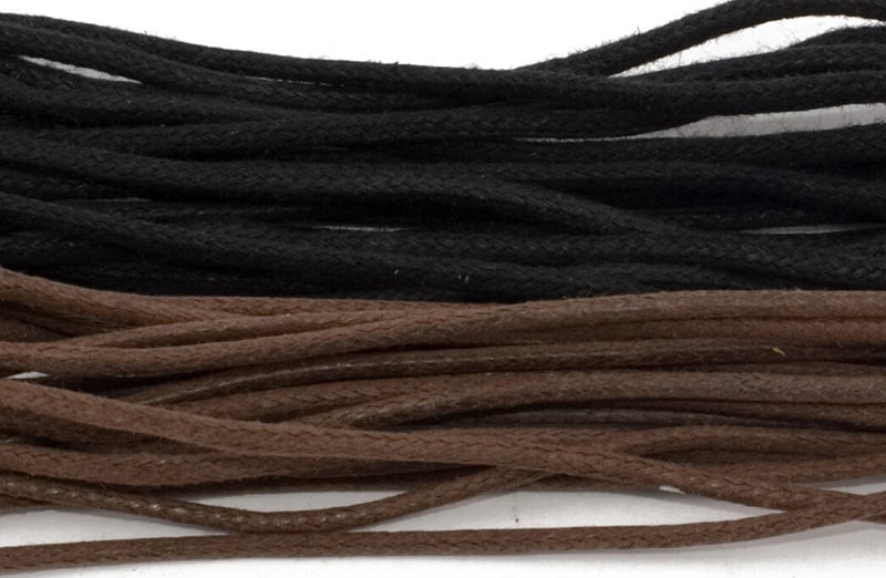 Brazowe elastyczne sznurowadla eleganckie wytrzymale do eleganckich butow