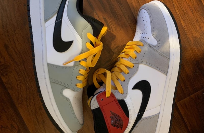 Sznurowadła płaskie żółte do butów LACE LAB laces, personalizacja obuwia, custom, malowanie adidasów
