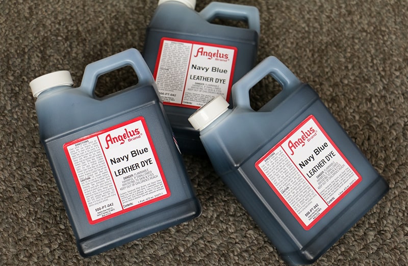 farby do skór licowych na bazie alkoholu angelus leather dye 1-pint