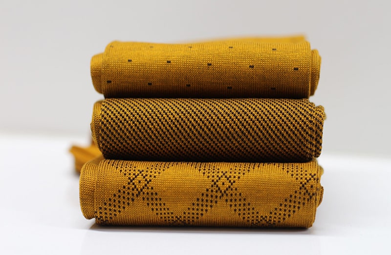 Skarpety, skarpetki, podkolanówki diagonal do garnituru - szary, czerń, idealne na prezent