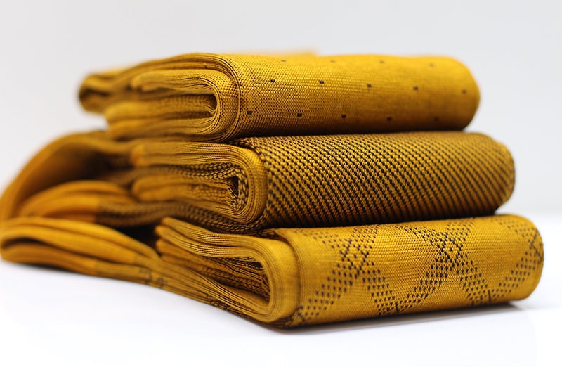 Skarpety, skarpetki, podkolanówki diagonal do garnituru - szary, czerń, idealne na prezent