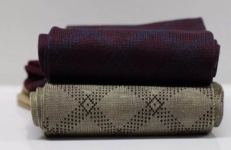 Skarpety, skarpetki, podkolanówki tartan do garnituru - burgund, niebieski, idealne na prezent