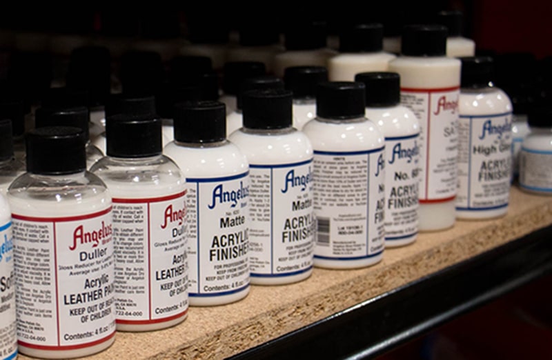 Lakiery wykonczeniowe do butów skór angelus finisher