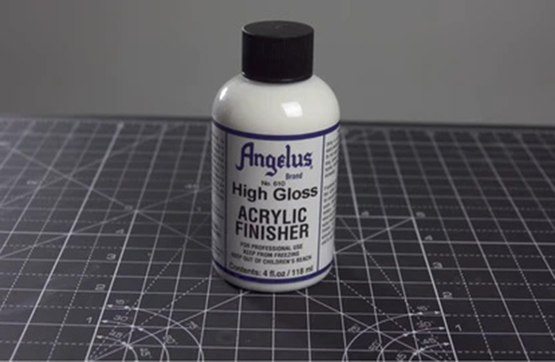 Finisher do customizacji sneakersów, lakier wykończeniowe angelus finisher