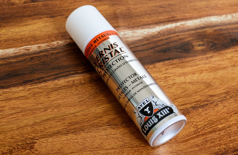 Bezbarwny lakier akrylowy do metalu, do wewnątrz i na zewnątrz. miedź, mosiądz, aluminium, stal, chrom, srebro, cyna, brąz…