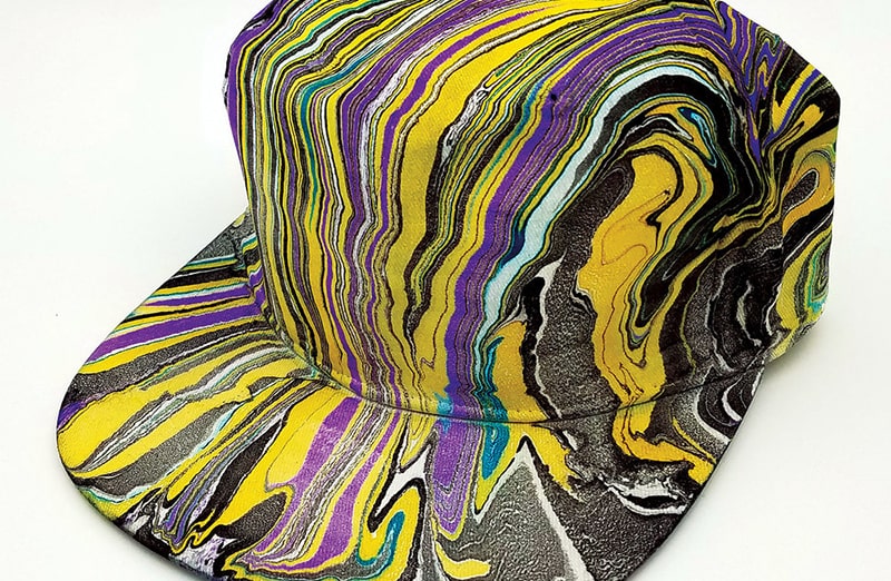 Zestaw do marmurkowania do tworzenia własnych wzorzystych tkanin, czapek, odzieży i butów