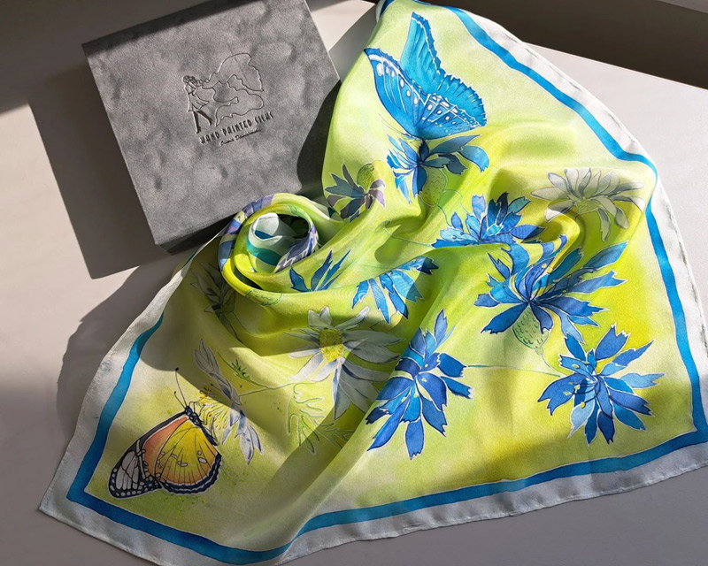 Barwnik JACQUARD Green Label Silk Colors w podstawowej palecie kolorów to baza dla Artystów i Rękodzielników w zakresie malowania jedwabiu w profesjonalnej jakości.