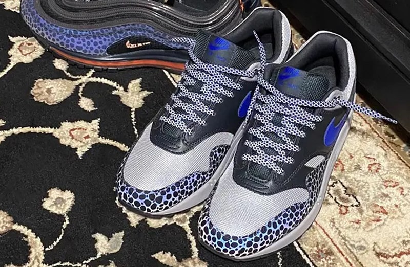 Niebieskie płaskie sznurowadła odblaskowe do butów LACE LAB Reflective FLAT Laces Sapphire, personalizacja obuwia, custom, customizacja adidasów