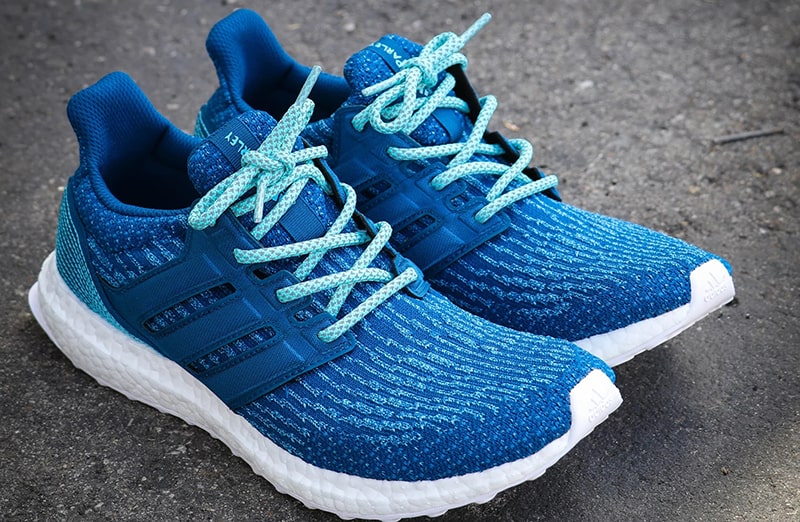 Błękitne okrągłe sznurowadła odblaskowe do butów LACE LAB 3M Reflective Inverse laces, personalizacja obuwia, custom, customizacja adidasów