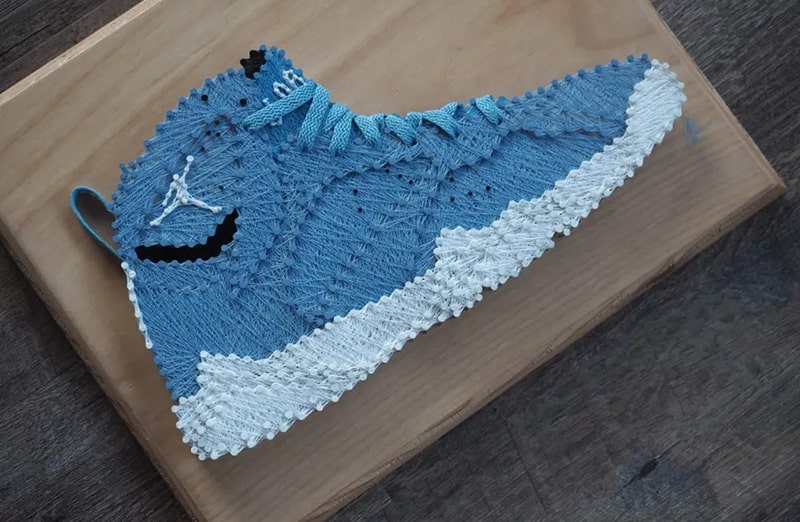 Sznurowadła płaskie błękitne do butów LACE LAB laces, personalizacja obuwia, custom, malowanie adidasów