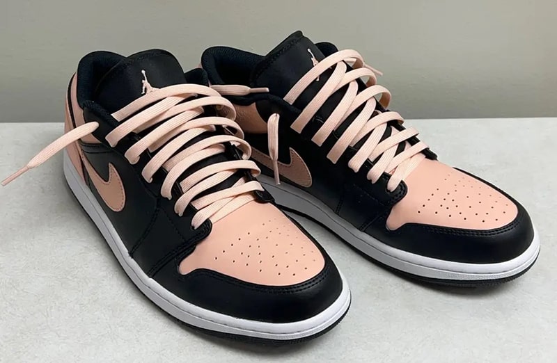 Różowe płaskie sznurowadła, sznurówki, sznury do sneakersów, kicksów, Nike, JORDAN, Adidas. Customizacja butów Lace Lab.