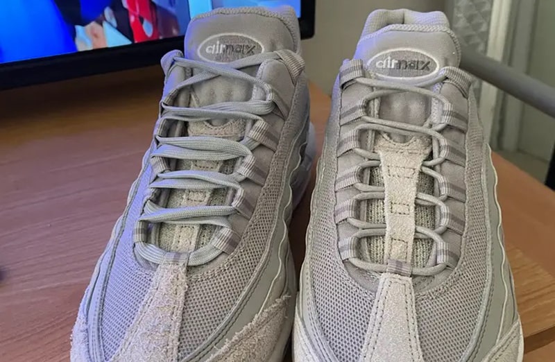 Jasnoszare płaskie sznurowadła, sznurówki, sznury do sneakersów, kicksów, Nike, JORDAN, Adidas. Customizacja butów Lace Lab.