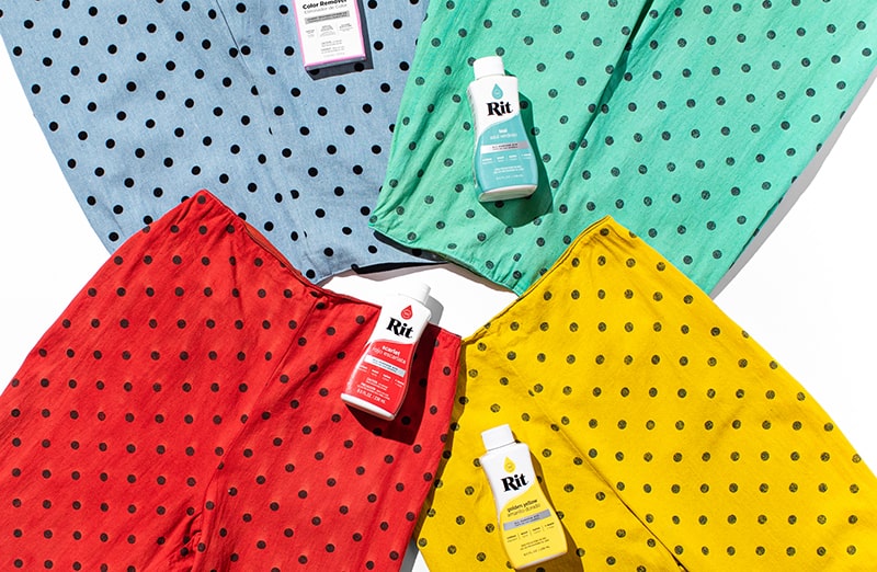 Czerwony barwnik w płynie Rit Dye, Barwniki do jedwabiu, wełny, bawełny, wiskozy