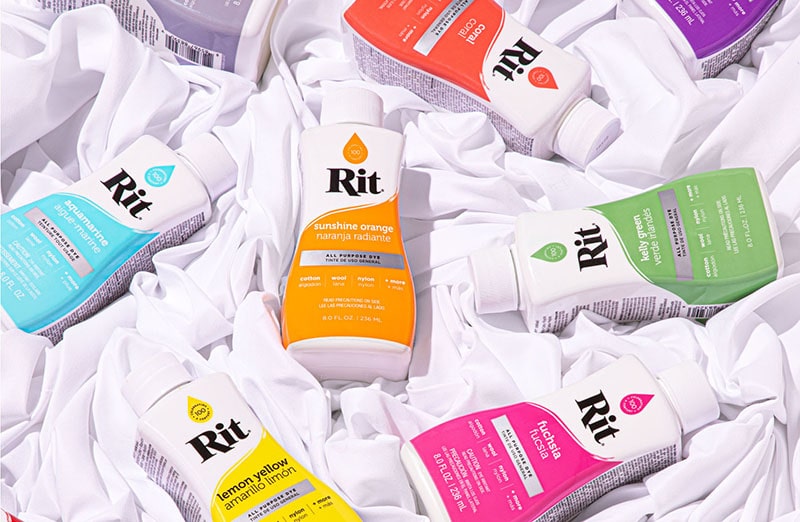 Uniwersalny pomarańczowy barwnik do tkanin i innych powierzchni w formie płynnej RIT DYE