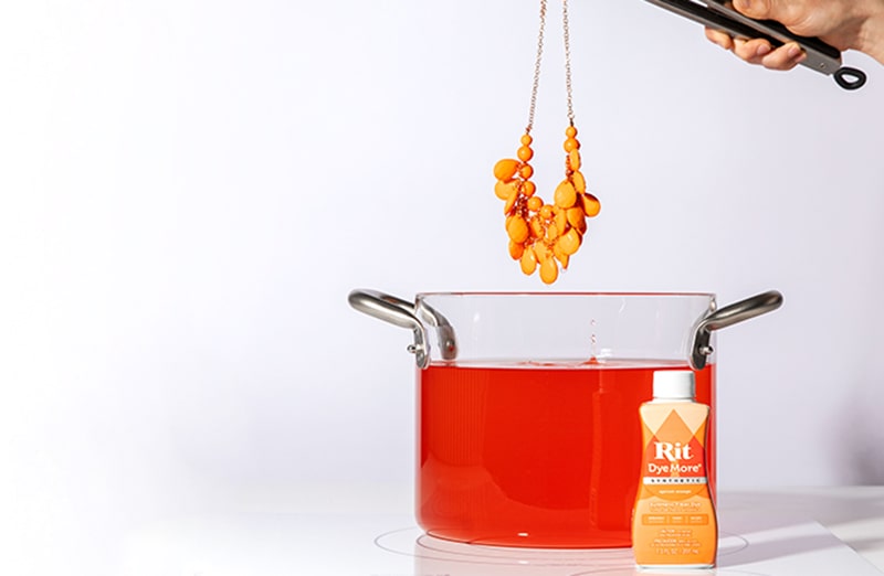 Jak używać barwnika do tkanin i materiałów syntetycznych rit dyemore