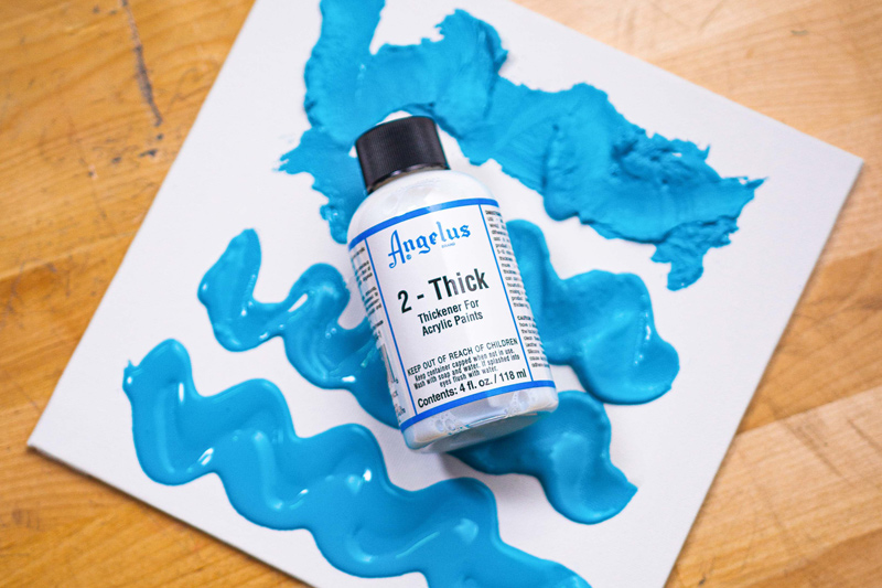 Dodatek zagęszczający do akryli marki angelus. Rękodzieło.