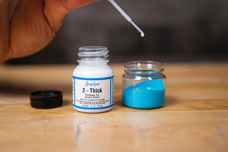 Medium zagęszczające do farb akrylowych angelus 2-thick