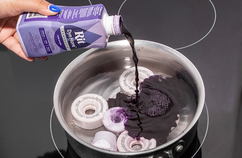 Jak używać barwnika do tkanin i materiałów syntetycznych rit dyemore