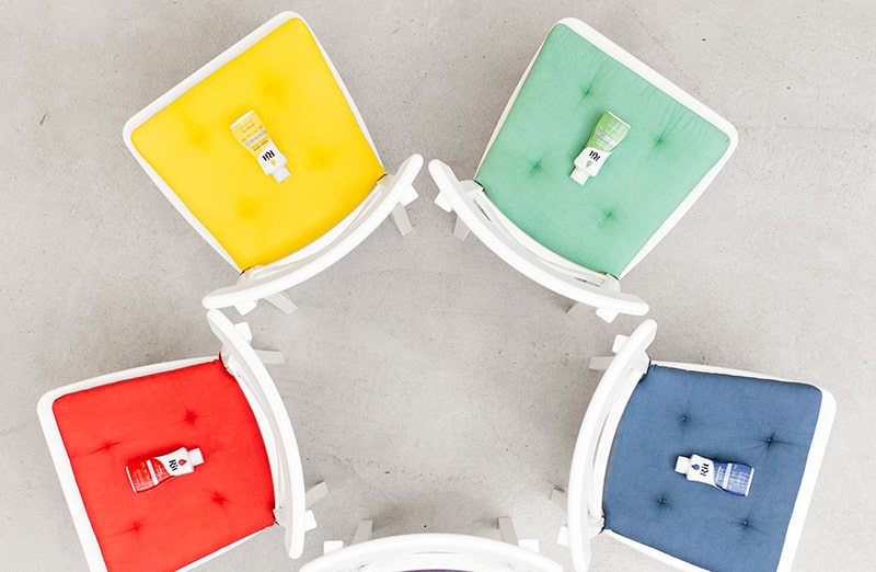 Zielony barwnik rit dye kelly green do farbowania ubrań, tkanin, jeansu