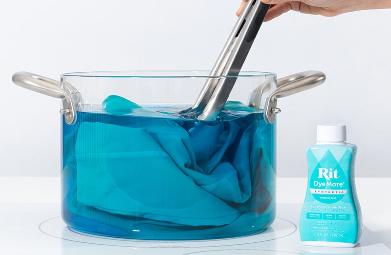 Jak używać barwnika do tkanin i materiałów syntetycznych rit dyemore