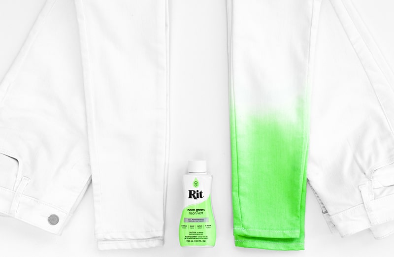 Uniwersalny neonowo zielony barwnik do tkanin i innych powierzchni w formie płynnej RIT DYE
