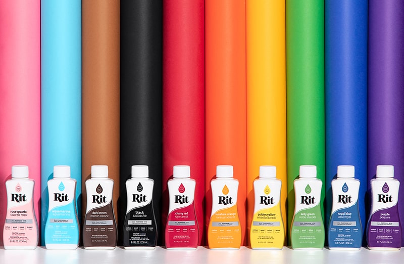 Kwarc różowy barwnik w płynie Rit Dye, Barwniki do jedwabiu, wełny, bawełny, wiskozy