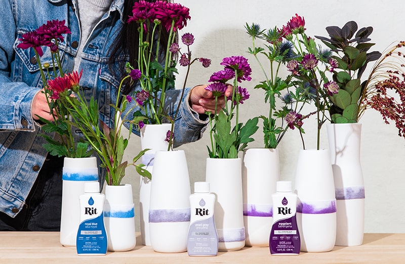 Uniwersalny bakłażan barwnik do tkanin i innych powierzchni w formie płynnej RIT DYE