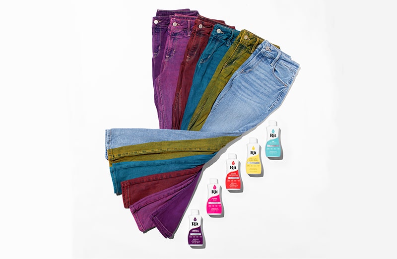 Bakłażanowy barwnik w płynie Rit Dye, Barwniki do jedwabiu, wełny, bawełny, wiskozy