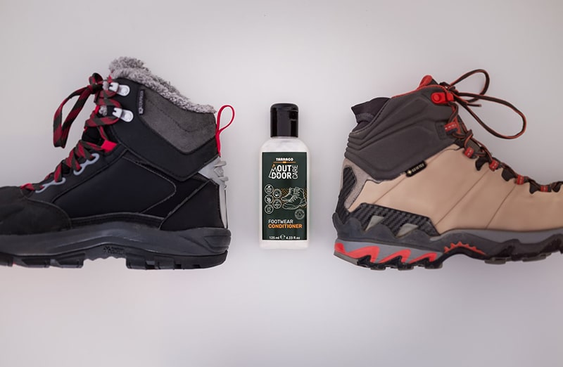 Impregnacja i odżywienie obuwia outdoorowego – Footwear Conditioner w użyciu