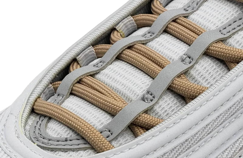 Okrągłe sznurowadła jasnobrązowe do butów LACE LAB rope, personalizacja obuwia, custom, customizacja adidasów