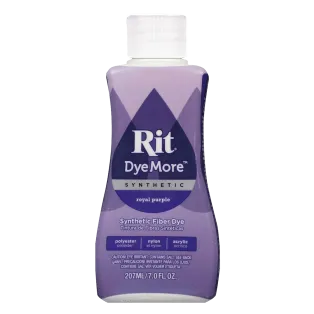 RIT DYEMORE Liquid Dye for Synthetics 7oz ROYAL PURPLE / FIOLETOWY uniwersalny barwnik w płynie do tkanin syntetycznych i mieszanek