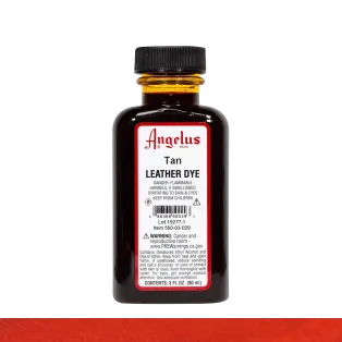 ANGELUS Leather Dye 3oz #029 TAN / Brązowy barwnik alkoholowy do naturalnych skór licowych