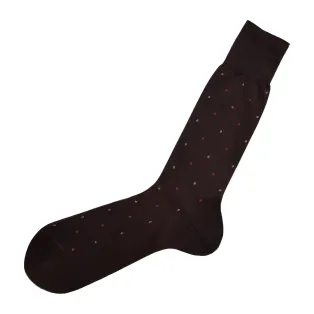 VICCEL / CELCHUK Knee Socks Daimond Brown - Podkolanówki męskie