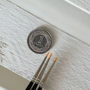 ELCO Brush Round Golden Nylon 4/0 / Pędzelek do farb i barwników