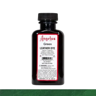 ANGELUS Leather Dye 3oz #050 GREEN / ZIELONY barwnik alkoholowy do naturalnych skór licowych