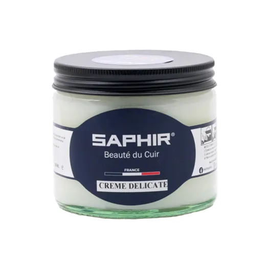 SAPHIR BDC Creme Delicate 250ml / Delikatny krem do czyszczenia i pielęgnacji skór