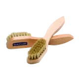 Szczotka (mazak) do butów wykonana z bukowego drewna polerowanego