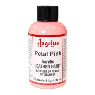 ANGELUS Acrylic Leather Paint Standard 4oz #189 PETAL PINK / PŁATEK RÓŻOWY farba akrylowa do malowania Sneakersów i Jeansu