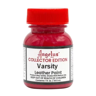 ANGELUS Acrylic Leather Paint Collector Edition 1oz #330 VARSITY / BORDOWA farba akrylowa do personalizacji Sneakersów i Jeansu