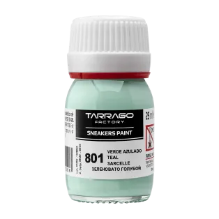TARRAGO SNEAKERS Paint Collector Colors 25ml #801 TEAL / Turkusowa farba akrylowa do personalizacji butów i ubrań