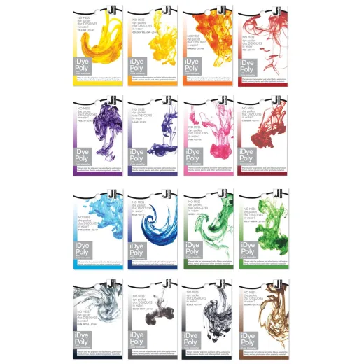 Barwniki proszkowe do farbowania tkanin ubrań syntetycznych i tworzyw sztucznych, plastiku, poliestru