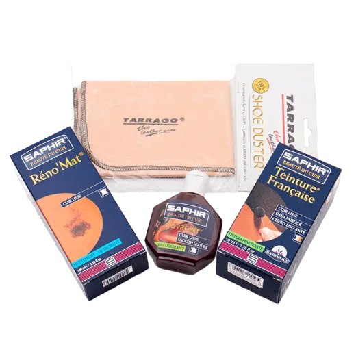 Zestaw koloryzujący do renowacji skór gładkich SAPHIR