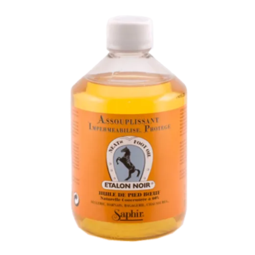 ETALON NOIR 500ml SAPHIR- olej do skór / płynny tłuszcz